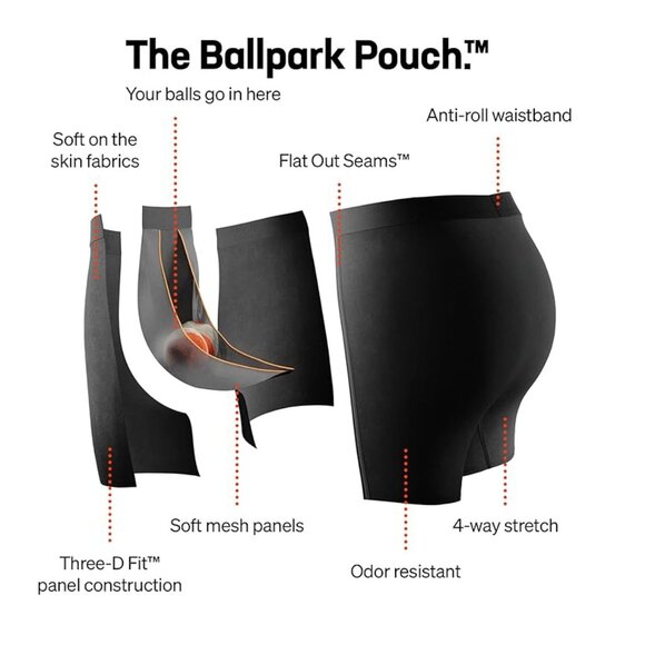 New SAXX Underwear Co. Men's Underwear with Pouch Daytripper Boxer Brief Fly 2Pk - Picture 5 of 5